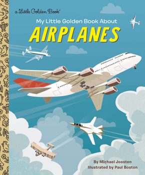 Hardcover My Little Golden Book about Airplanes Book