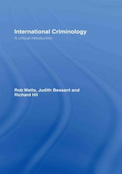 Hardcover International Criminology: A Critical Introduction Book