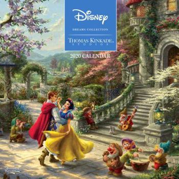 Calendar Thomas Kinkade Studios: Disney Dreams Collection 2020 Wall Calendar Book