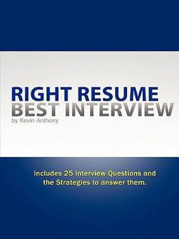 Paperback Right Resume Best Interview Book