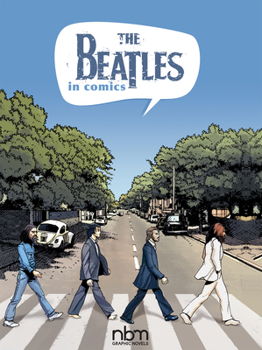 Hardcover The Beatles in Comics! Book