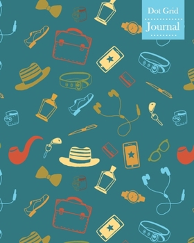 Paperback Dot Grid Journal: Notebook Planner with Hipster Themed Cover Design Book