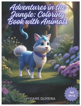 Paperback Jungle Adventures: Animal Coloring Book