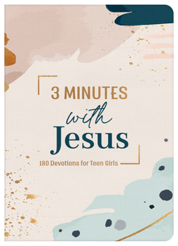 Paperback 3 Minutes with Jesus: 180 Devotions for Teen Girls Book