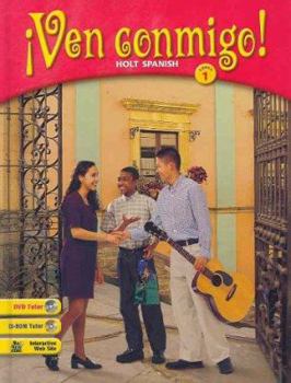 Hardcover ¡ven Conmigo!: Student Edition Level 1 2003 [Spanish] Book