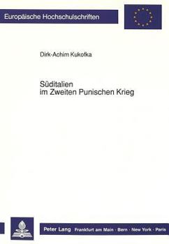 Paperback Sueditalien Im Zweiten Punischen Krieg [German] Book