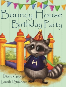 Hardcover Bouncy House Birthday Party Book