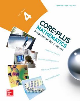 Hardcover Core Plus Mathematics, Course 4, Student Edition Book