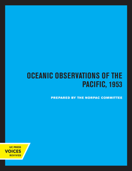 Paperback Oceanic Observations of the Pacific, 1953 Book