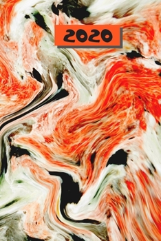 Paperback 2020 Planner: Daily-Weekly-Monthly Schedule Organizer - Diary & Notes - Tel Info & Password Log - Perfect Size 6x9 inches - 128 Page Book