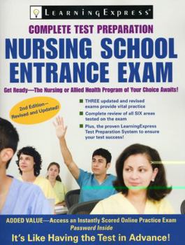 Paperback Nursing School Entrance Exam: Your Guide to Passing the Test [With Access Code] Book