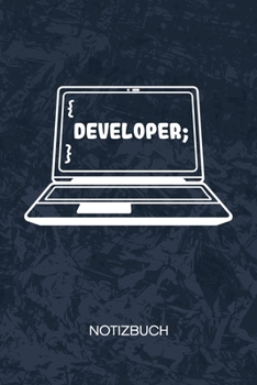 Developer: Spiele Entwickler Notizbuch A5 Kariert - Entwickler Heft - Game Development Notizheft 120 Seiten KARO - Programmierung Notizblock ... - Programmierer Geschenk (German Edition)