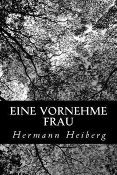Paperback Eine vornehme Frau [German] Book