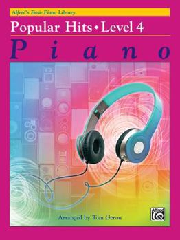 Paperback Alfred's Basic Piano Library Popular Hits, Bk 4 Book