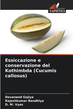 Essiccazione e conservazione del Kothimbda (Cucumis callosus) (Italian Edition)