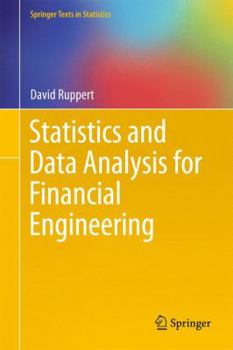 Hardcover Statistics and Data Analysis for Financial Engineering Book