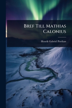 Paperback Bref Till Mathias Calonius [Finnish] Book