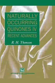 Paperback Naturally Occurring Quinones IV: Recent Advances Book