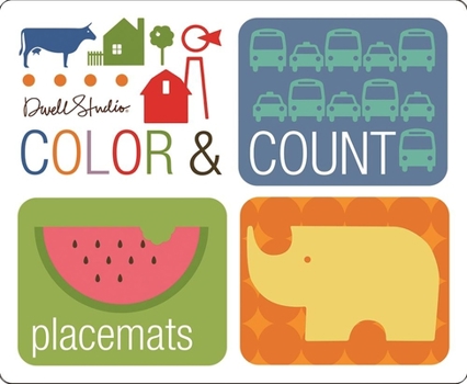 Hardcover Color & Count Placemats Book