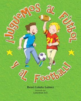 Paperback Juguemos al Futbol y al Football! [Spanish] Book