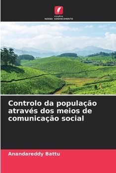 Paperback Controlo da população através dos meios de comunicação social [Portuguese] Book