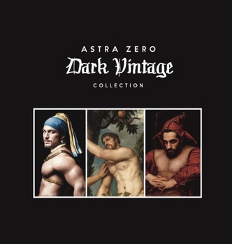 Hardcover Astra Zero Dark Vintage: 8.5x8.5" Book