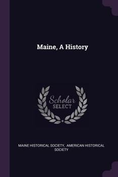 Paperback Maine, A History Book