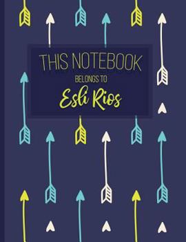 Paperback Esli Rios: Notebook Book