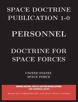 Paperback Space Doctrine Publication 1-0 Personnel: Doctrine for Space Forces Book