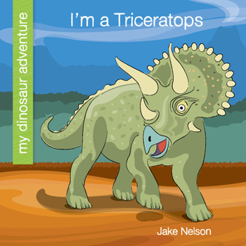 Paperback I'm a Triceratops Book