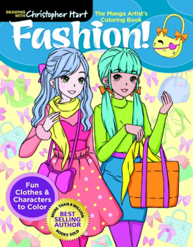 The Manga Artist's Coloring Book: Girls!: Fun Female Characters to Color
