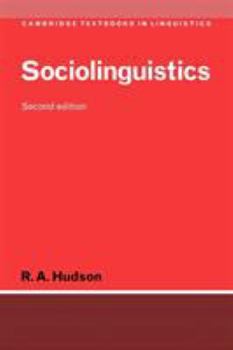 Sociolinguistics - Book  of the Cambridge Textbooks in Linguistics