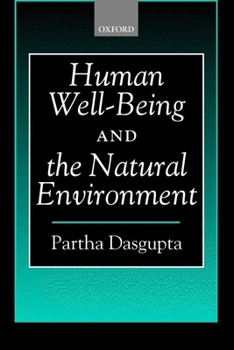 Hardcover Human Well-Being and the Natural Environment Book