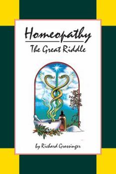 Paperback Homeopathy: The Great Riddle Book