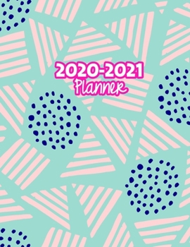 2020-2021 Planner: Two Year Calendar Organizer and Goal Journal | January 2020 - December 2021 Daily, Weekly and Monthly Planner Book with Back Sticker Expression Wall for 2 Years | Design Code 799907