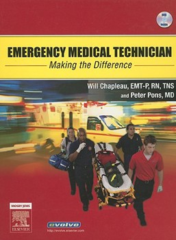 Hardcover Emergency Medical Technician: Making the Difference [With DVD] Book