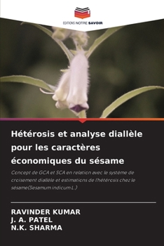 Paperback Hétérosis et analyse diallèle pour les caractères économiques du sésame [French] Book