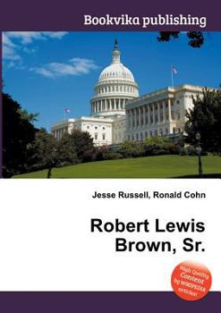 Paperback Robert Lewis Brown, Sr. Book