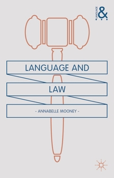 Hardcover Language and Law Book