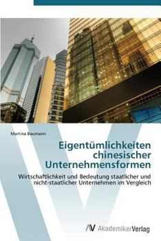 Paperback Eigentümlichkeiten chinesischer Unternehmensformen [German] Book