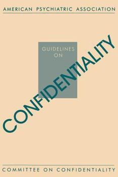 Paperback Guidelines on Confidentiality Book