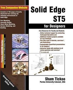 Paperback Solid Edge ST5 for Designers Book
