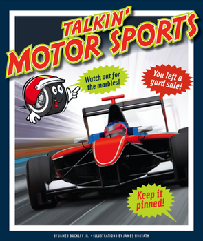 Library Binding Talkin' Motor Sports Book