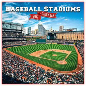 Calendar Baseball Stadiums 2017 Calendar Book