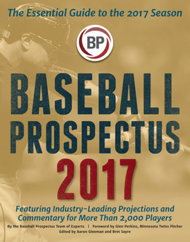 Paperback Baseball Prospectus 2017 Book
