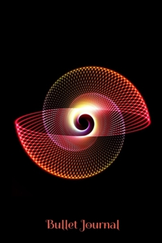 Paperback Bullet Journal: Wire Nautilus Design: a 100 page 6x9 dot grid notebook for creating whatever you desire Book