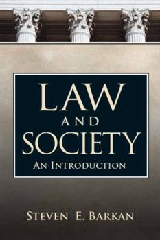 Paperback Law and Society: An Introduction Book