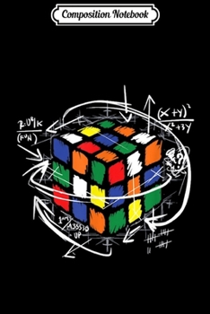 Composition Notebook: Colorful Cube Math Journal/Notebook Blank Lined Ruled 6x9 100 Pages
