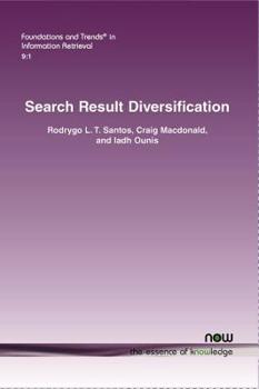 Paperback Search Result Diversification Book