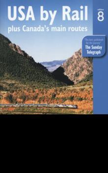 Paperback USA by Rail: Plus Canada's Main Routes Book